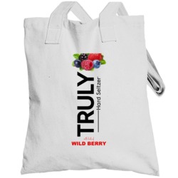 Truly Hard Seltzer Wild Berry Halloween Costume Alcohol Drink Totebag