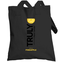 Truly Hard Seltzer Pineapple Halloween Costume Alcohol Totebag