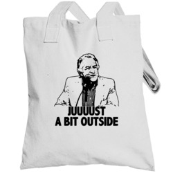Just A Bit Outside Harry Doyle Major League Movie Fan Totebag