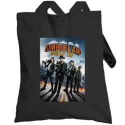 Zombieland Double Tap Woody Harrelson Distressed Look Poster Totebag