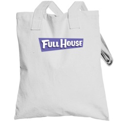 Full House Retro 80s Tv Show Logo Fan Totebag