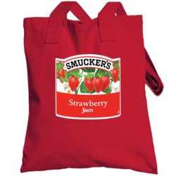 Smuckers Strawberry Jam Cool Halloween Costume Totebag