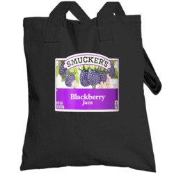 Smuckers Blackberry Jam Cool Halloween Costume Totebag