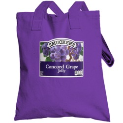 Smuckers Concord Grape Jelly Cool Halloween Costume Totebag