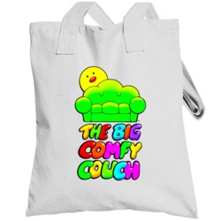 The Big Comfy Couch 90s Kids Tv Show Totebag