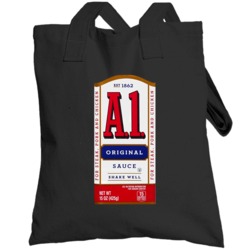 A1 Steak Sauce Halloween Costume Totebag