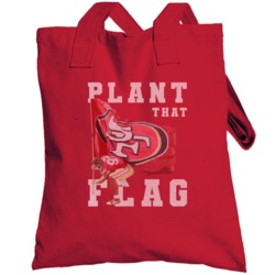 Nick Bosa Plant That Flag San Francisco Football Fan Totebag