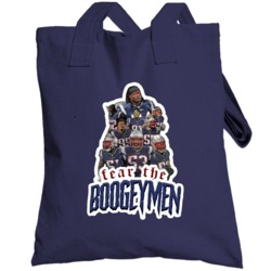 Fear The Boogeymen New England Linemen Football Totebag