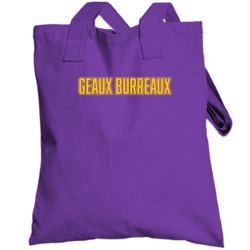 Geaux Burreaux Joe Burrow College Football Totebag