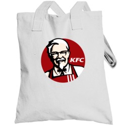 Colonel Sanders Kfc Kentucky Fried Chicken Fast Food Mascot Totebag