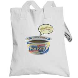 Butter Butter Parkay Most Memorable Vintage Ad Slogan Totebag