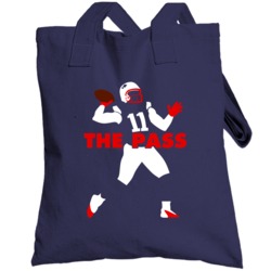 Julian Edelman The Pass Touchdown New England Danny Football Totebag