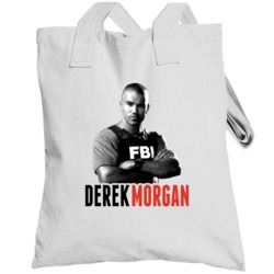 Derek Morgan Criminal Minds Shemar Moore Tv Show Totebag