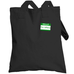 Hello My Irish Name Is Pat Mcrotch Funny St Patricks Day Totebag
