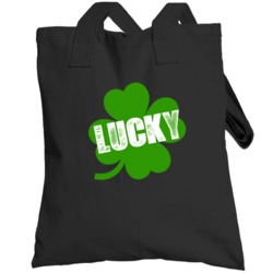Lucky Irish St Patricks Day Beer Drinking Totebag
