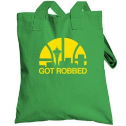Got Robbed Seattle Basketball Totebag