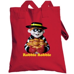 Hamburglar Hamburger Mcdonald Funny Totebag