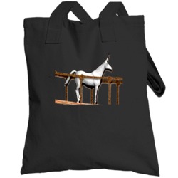 Charlie The Unicorn We Are On A Bridge Totebag