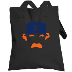 Magnum Pi Tom Selleck Detroit Baseball Totebag