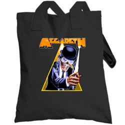 Megadeth Metal Rock N Roll Clockwork Orange Retro Totebag