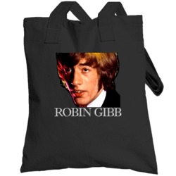 Robin Gibb Uk England Music Legend Bee Gees Pop Totebag