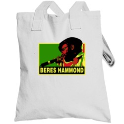 Reggae Roots Music Hope Beres Hammond White Totebag