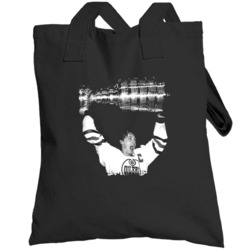 Wayne Gretzky The Great One Edmonton La Ny Hockey Hero Legend Totebag