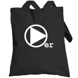 Play Button Player Funny Silicon Valley Popular Tv Show Totebag