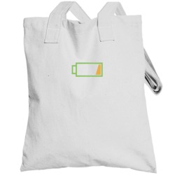 Low Battery Popular Silicon Valley Tv Show Totebag