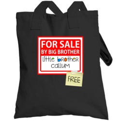 Little Brother Callum For Sale Funny Sibling Totebag