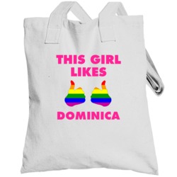 This Girl Likes Dominica Pride Totebag