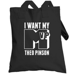 I Want My Mvp Theo Pinson North Carolina Basketball Athlete Totebag