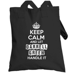 Keep Calm And Let Darrell Green Washington Handle It Totebag
