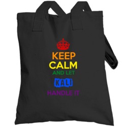 Keep Calm And Let Kali Handle It Pride Totebag