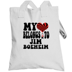 My Heart Belongs To Jim Boeheim Love Hall Of Fame Totebag