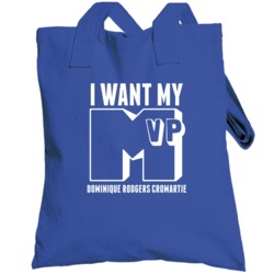I Want My Mvp Dominique Rodgers Cromartie New York Pro Athlete Totebag