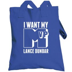 I Want My Mvp Lance Dunbar Dallas Pro Athlete Totebag