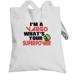 Im A Vargo Whats Your Superpower Funny Last Name Totebag