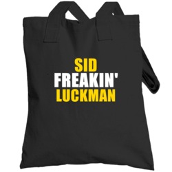 Sid Freakin Luckman Chicago Hall Of Fame Sports Totebag