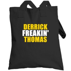 Derrick Freakin Thomas Kansas City Hall Of Fame Sports Totebag