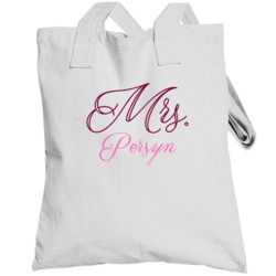 Mrs Persyn Last Name Funny Totebag
