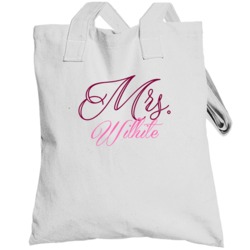 Mrs Wilhite Last Name Funny Totebag
