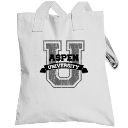 Aspen University Funny Name Totebag