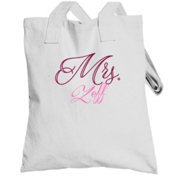 Mrs Zeff Last Name Funny Totebag