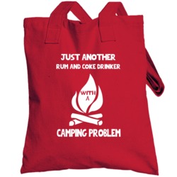 Just Another Rum And Coke Drinker Funny Alcohol Totebag