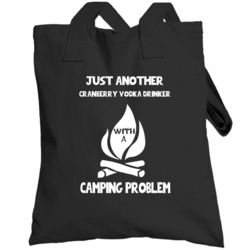 Just Another Cranberry Vodka Drinker Funny Alcohol Totebag