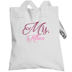 Mrs Kilian Last Name Funny Totebag