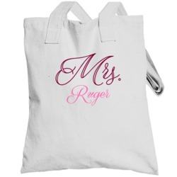 Mrs Ruger Last Name Funny Totebag