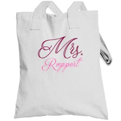Mrs Ruppert Last Name Funny Totebag