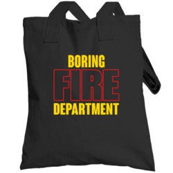 Boring Fire Department Personalized City Totebag